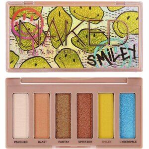 BNIB Urban Decay x Smiley Naked Mini Eyeshadow Palette Mucho Happy